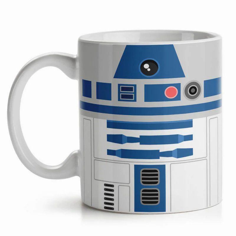 Caneca Criativa Geek Cerâmica Yaay! – R2-D2