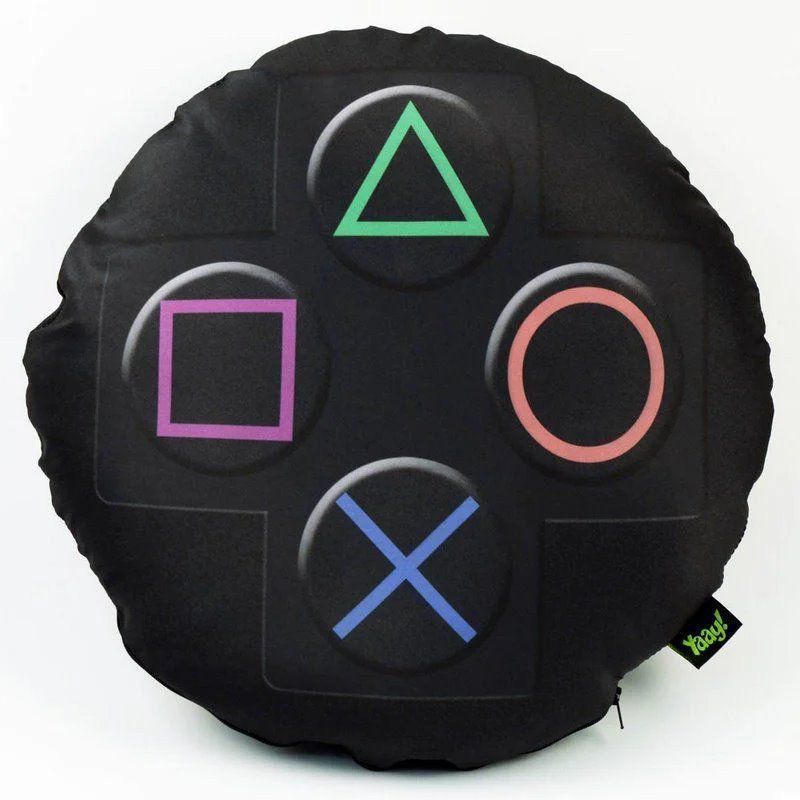 Almofada decorativa Geek –  Botões Playstation