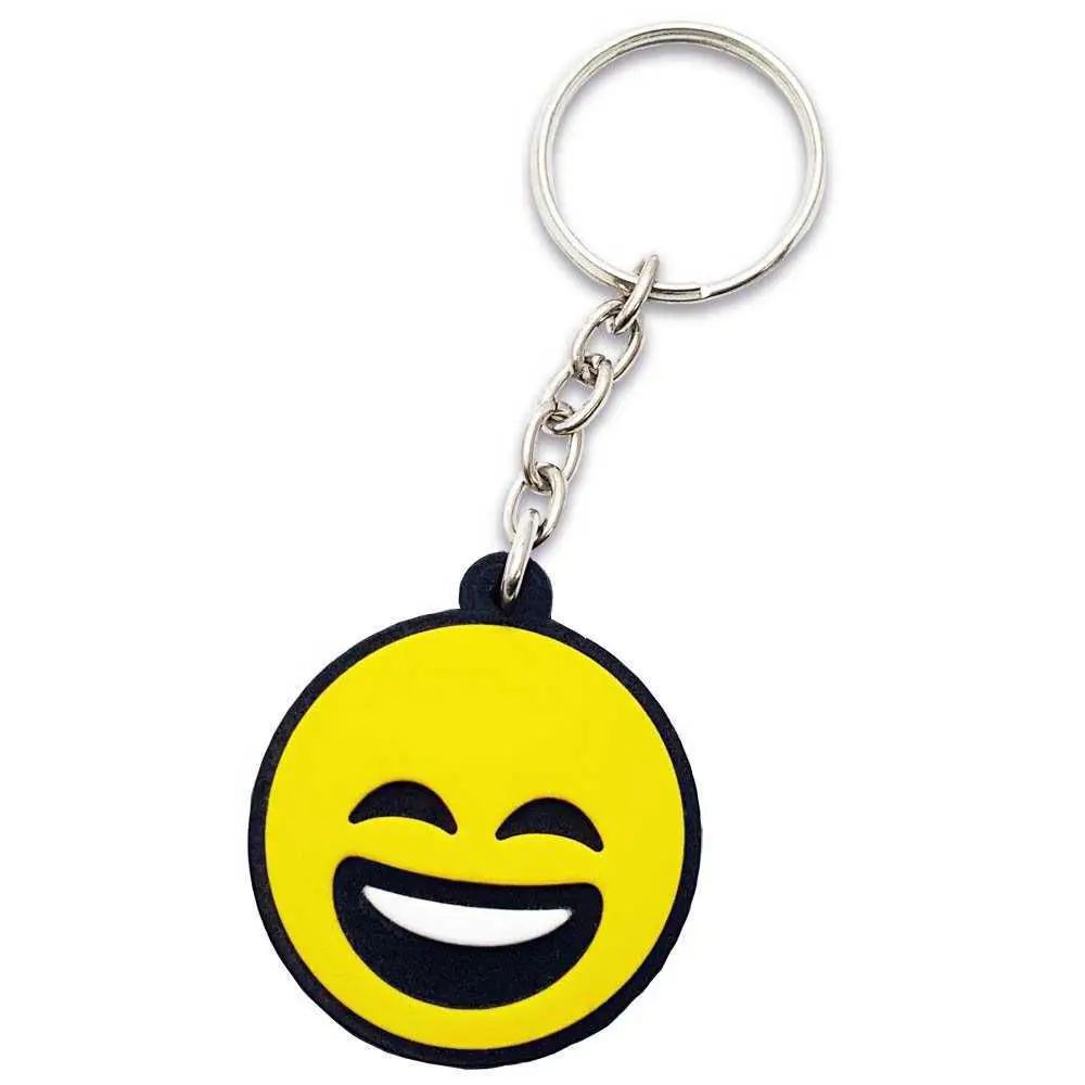 Chaveiro Emborrachado Geek – Sorrindo