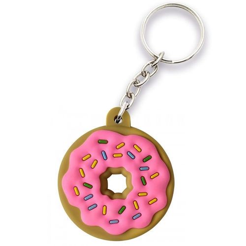 Chaveiro Emborrachado Geek – Donut