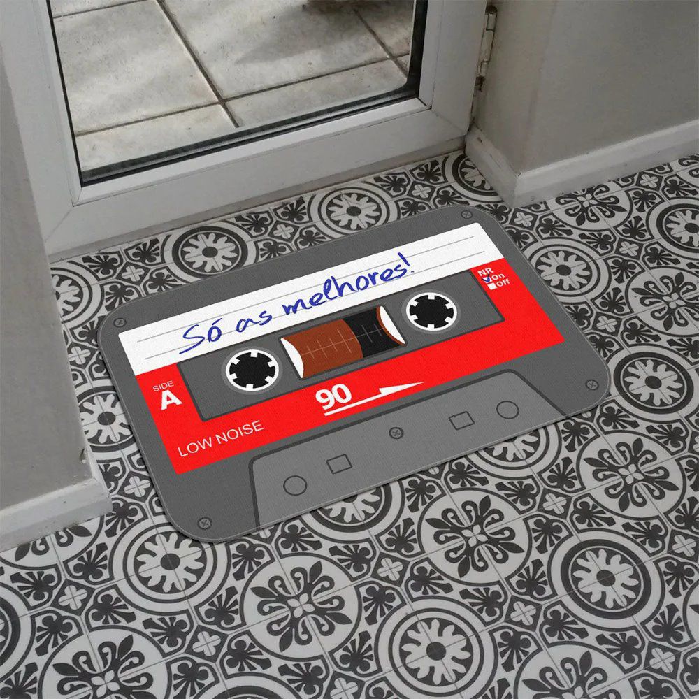 Tapete Decorativo Geek – Fita K7