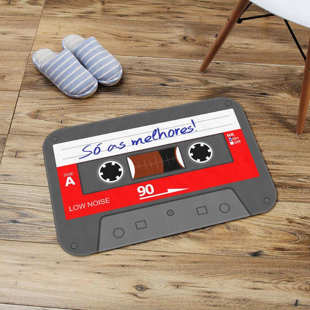 Tapete Decorativo Geek – Fita K7