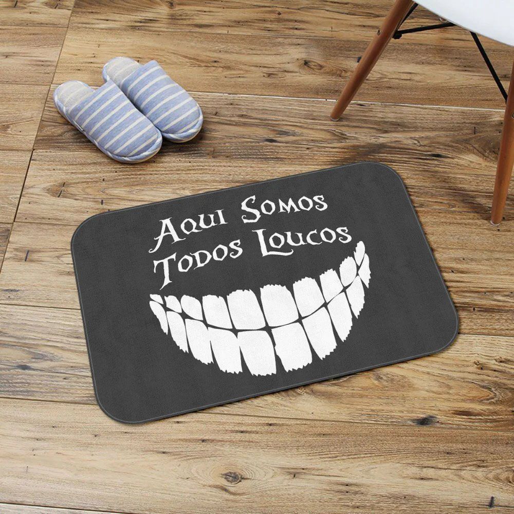 Tapete Decorativo Geek – Somos Todos Loucos
