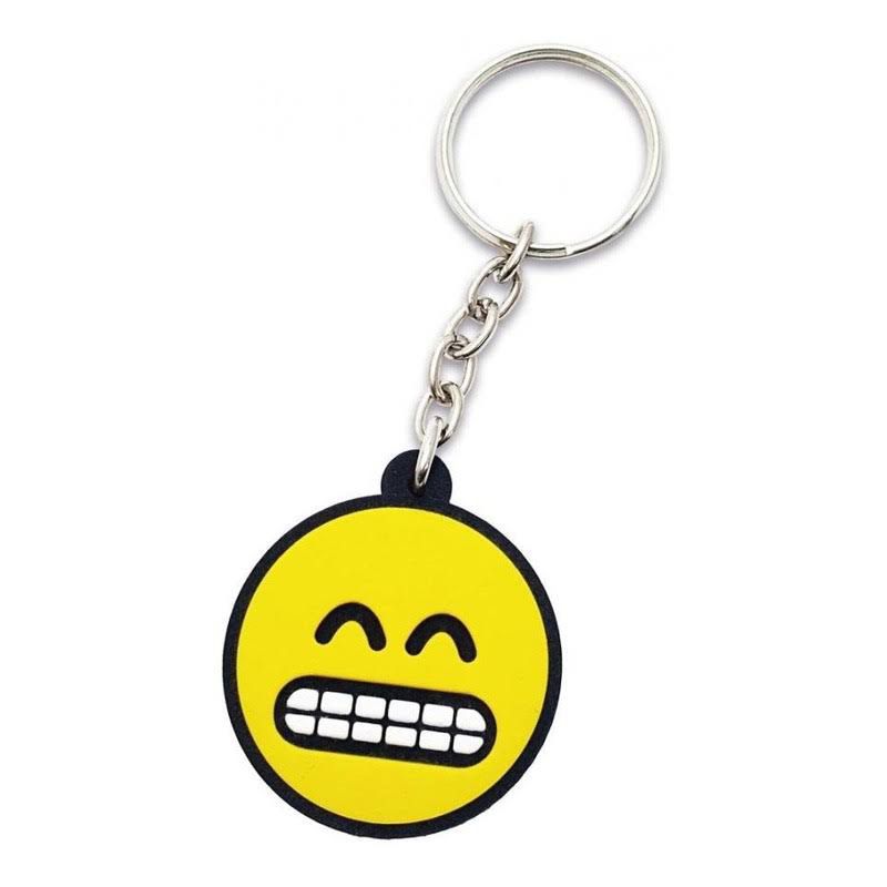 Chaveiro Emborrachado Geek – Sorriso Largo