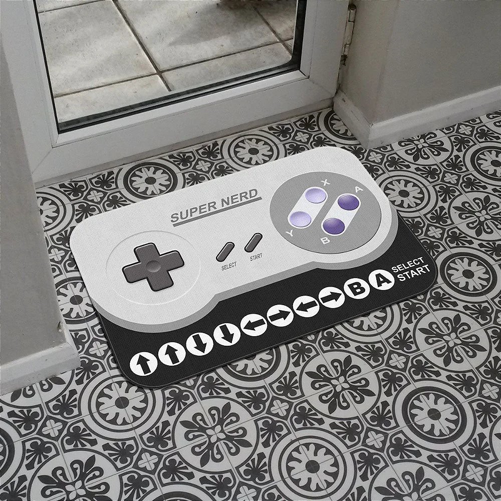 Tapete Decorativo Geek – Cheat Code Snes USA