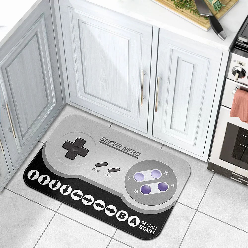 Tapete Decorativo Geek – Cheat Code Snes USA