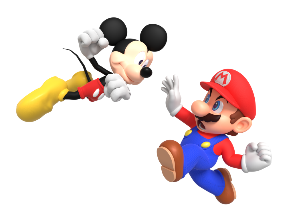 mario e mickey