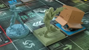 metal gear solid board game gameplay meryl soldier cardboard box