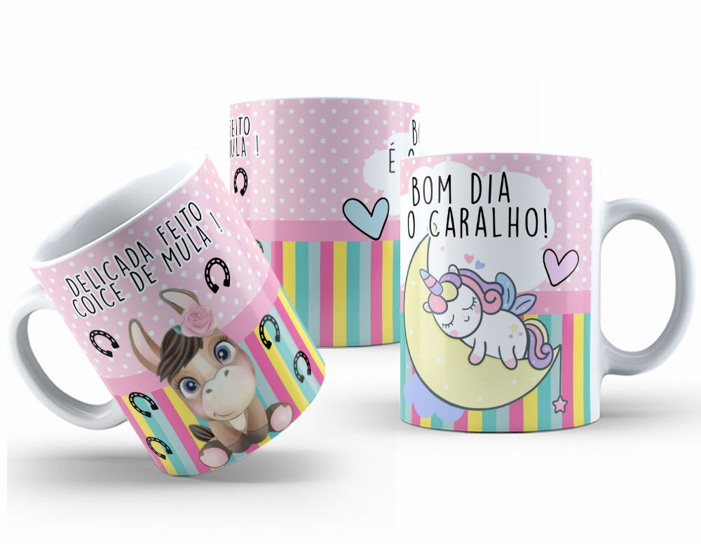 15324784149 unicornio ironico 20 mockup tres canecas