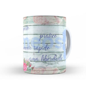 Caneca de Cerâmica Personalizada 325ml Signos Gêmeos