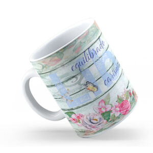 Caneca de Cerâmica Personalizada 325ml Signos Libra