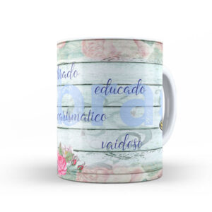 Caneca de Cerâmica Personalizada 325ml Signos Libra