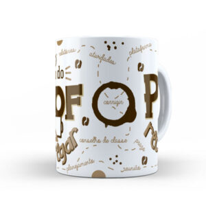 Caneca de Cerâmica Personalizada 325ml Professores e Alunos 07