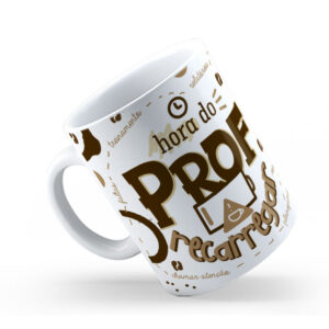 Caneca de Cerâmica Personalizada 325ml Professores e Alunos 07