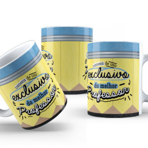 Caneca de Cerâmica Personalizada 325ml Professores e Alunos 08