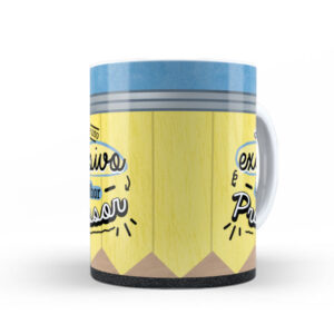 Caneca de Cerâmica Personalizada 325ml Professores e Alunos 08