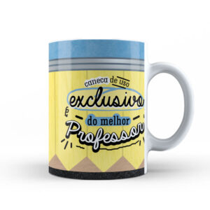 Caneca de Cerâmica Personalizada 325ml Professores e Alunos 08
