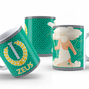 Caneca Personalizada 325ml Deuses do Olimpo Zeus