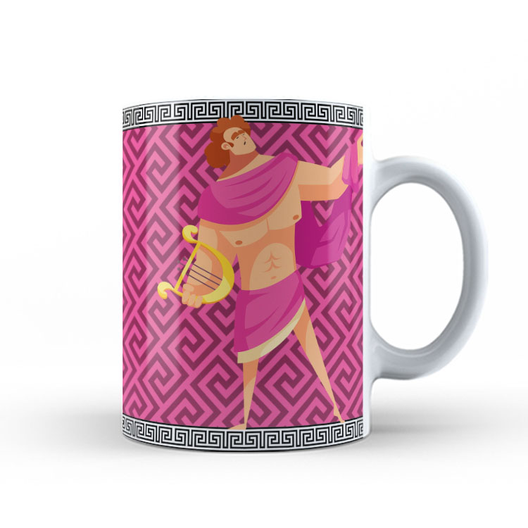 Caneca Personalizada 325ml Deuses do Olimpo Apolo