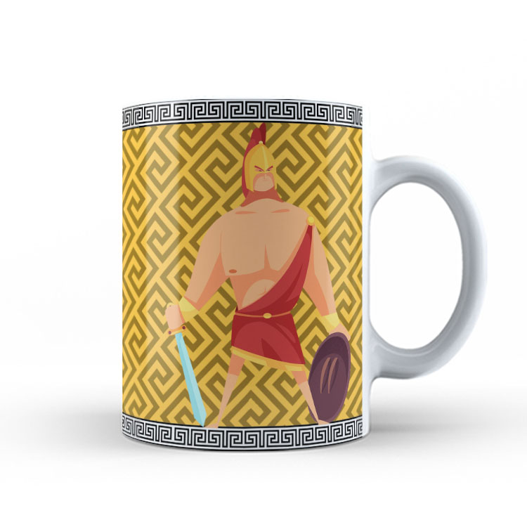Caneca Personalizada 325ml Deuses do Olimpo Ares