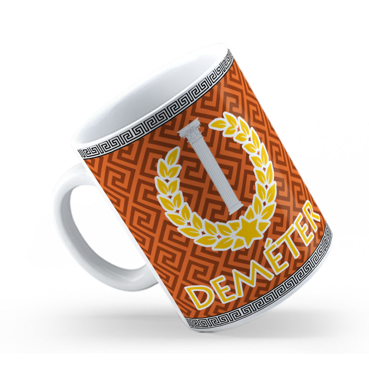 Caneca Personalizada 325ml Deuses do Olimpo Deméter