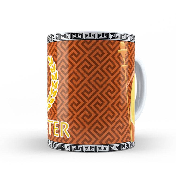 Caneca Personalizada 325ml Deuses do Olimpo Deméter