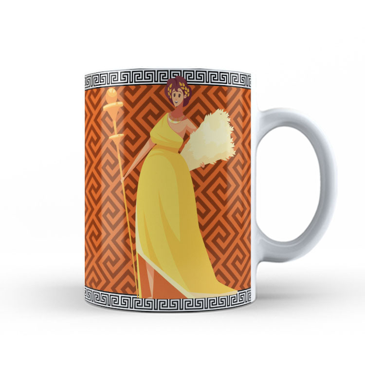 Caneca Personalizada 325ml Deuses do Olimpo Deméter
