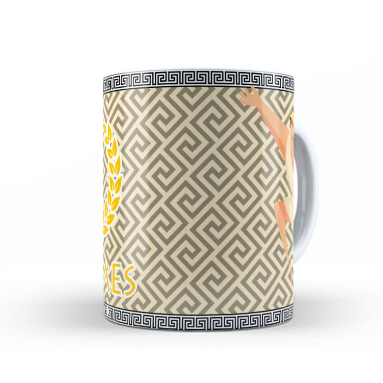 Caneca Personalizada 325ml Deuses do Olimpo Hermes