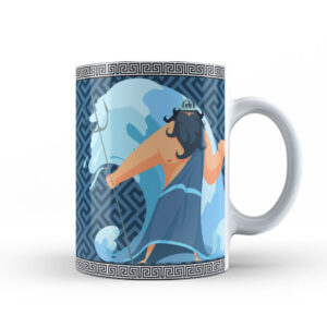 Caneca Personalizada 325ml Deuses do Olimpo Poseidon