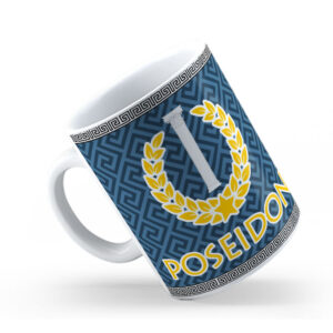 Caneca Personalizada 325ml Deuses do Olimpo Poseidon
