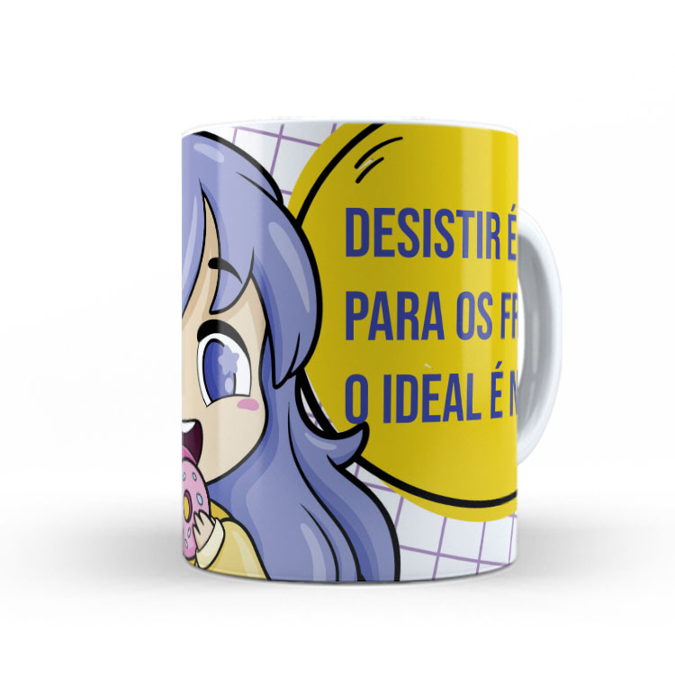 Caneca de Cerâmica 325ml Frases Sascásticas 01