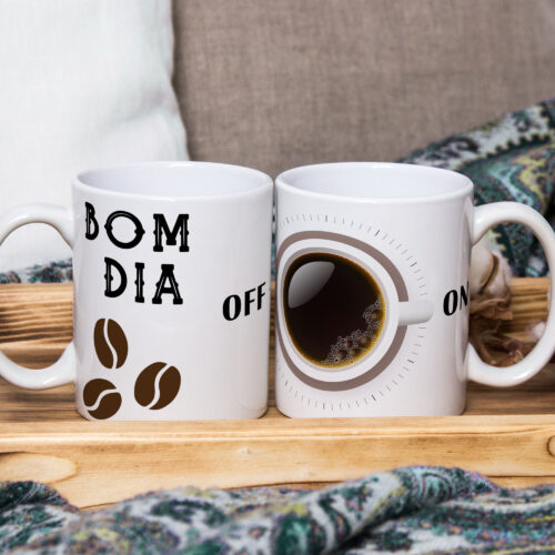 Caneca Personalizada 325ml Tema Amantes do Café 01