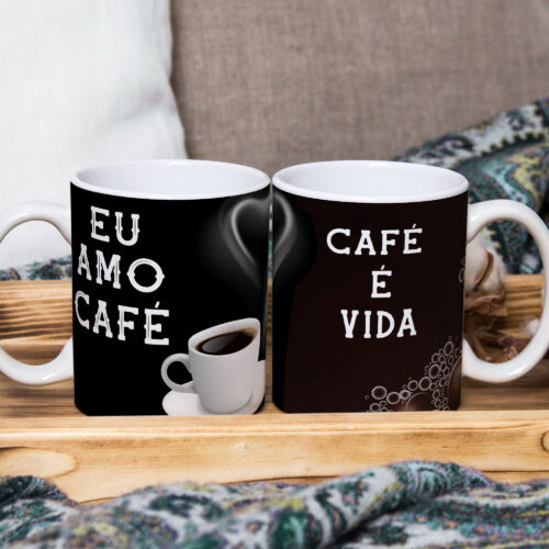 Caneca Personalizada 325ml Tema Amantes do Café 02