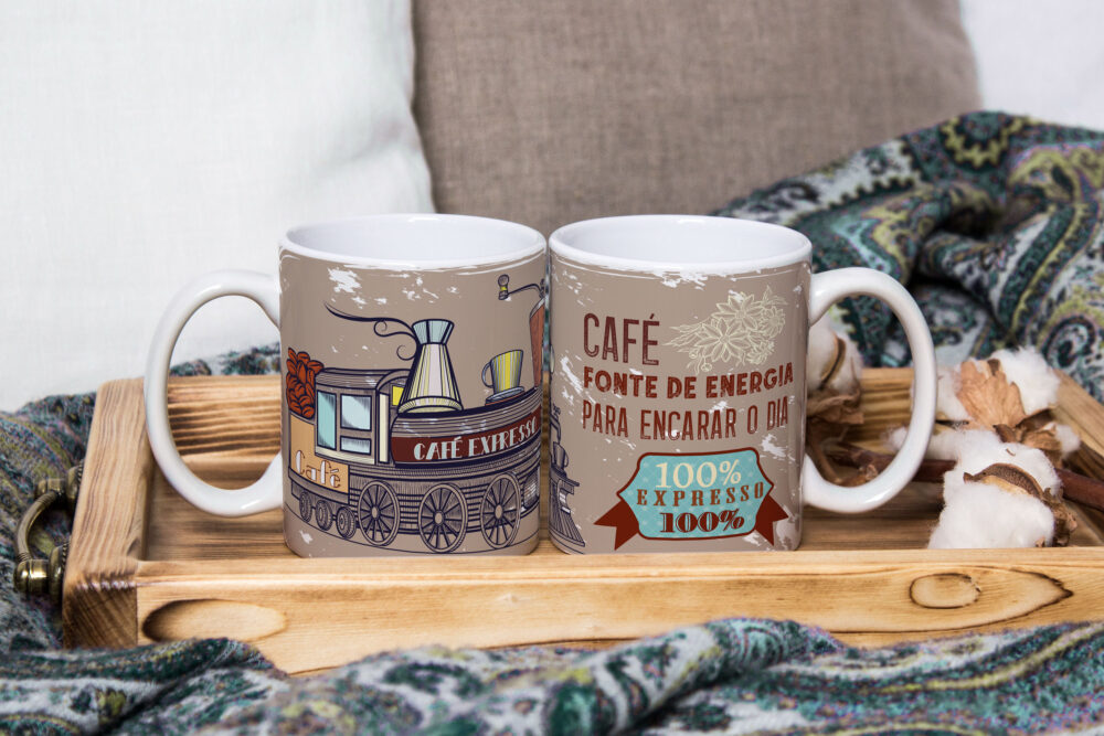 Caneca Personalizada 325ml Tema Amantes do Café 03
