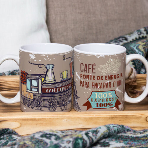 Caneca Personalizada 325ml Tema Amantes do Café 03