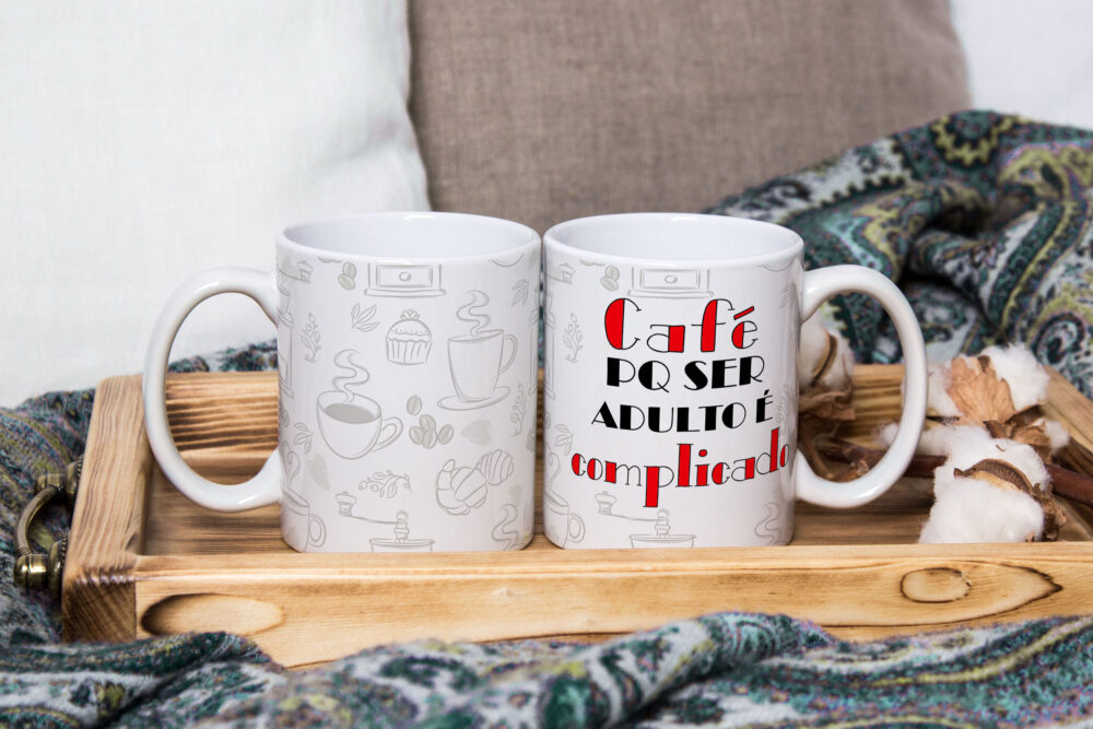 Caneca Personalizada 325ml Tema Amantes do Café 04