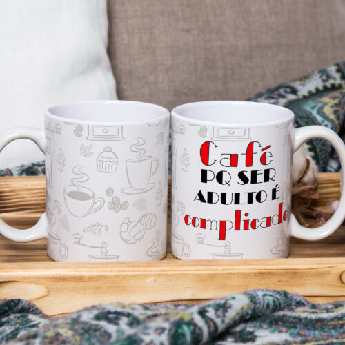 Caneca Personalizada 325ml Tema Amantes do Café 04