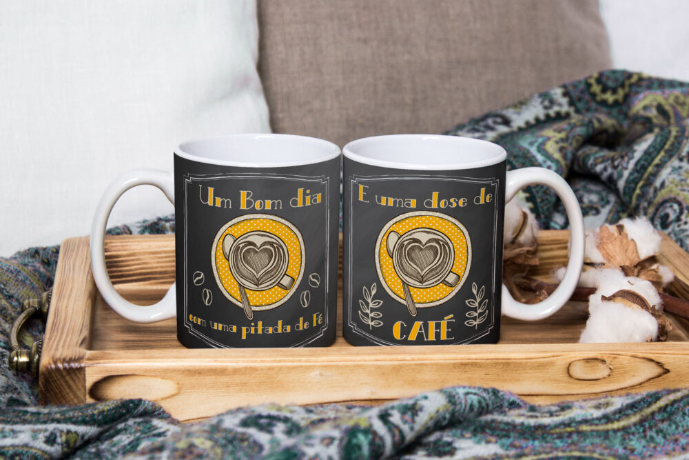Caneca Personalizada 325ml Tema Amantes do Café 08