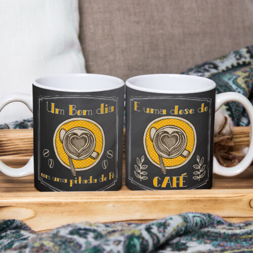 Caneca Personalizada 325ml Tema Amantes do Café 08