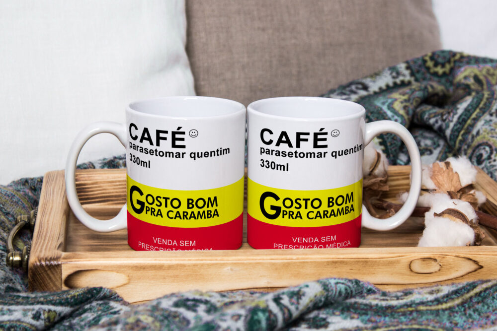 Caneca Personalizada 325ml Tema Amantes do Café 12