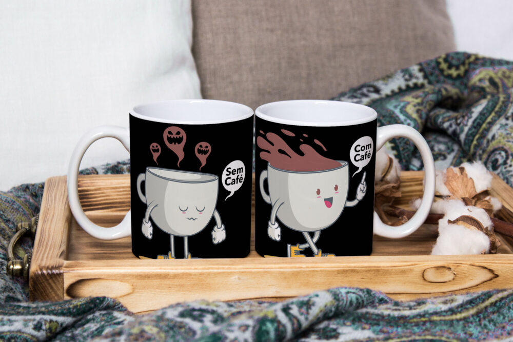 Caneca Personalizada 325ml Tema Amantes do Café 13