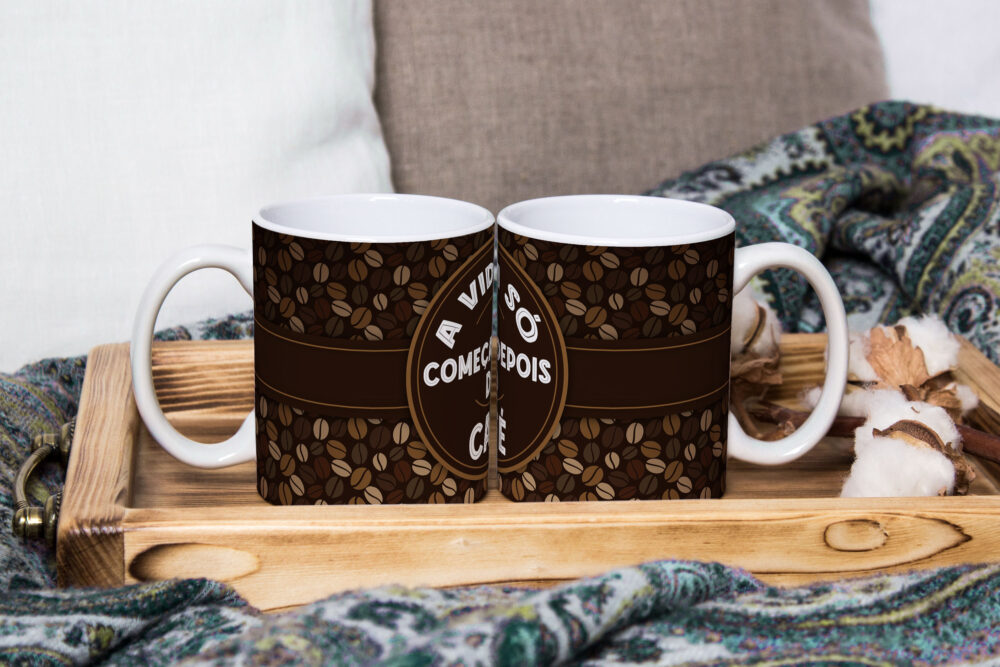 Caneca Personalizada 325ml Tema Amantes do Café 16