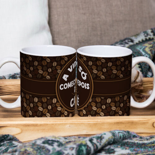 Caneca Personalizada 325ml Tema Amantes do Café 16