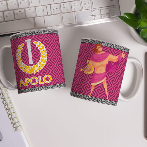 Caneca Personalizada 325ml Deuses do Olimpo Apolo