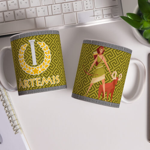 Caneca Personalizada 325ml Deuses do Olimpo Artemis