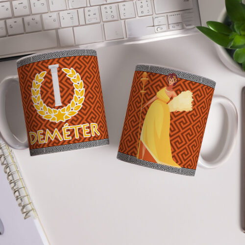 Caneca Personalizada 325ml Deuses do Olimpo Deméter