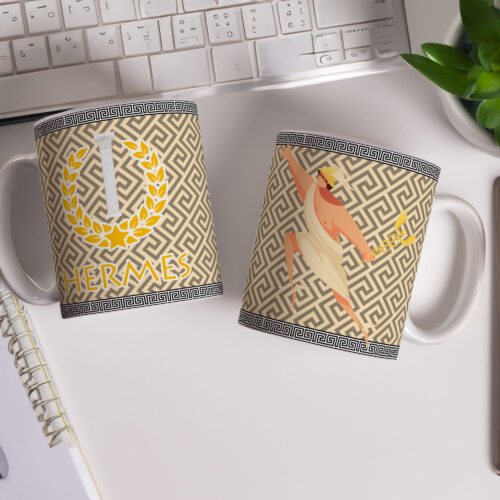Caneca Personalizada 325ml Deuses do Olimpo Hermes