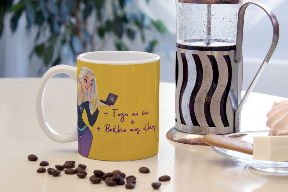 Caneca de Cerâmica 325ml Frases Boca Suja 09