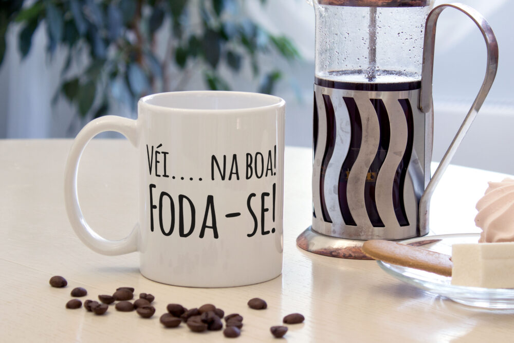 Caneca de Cerâmica 325ml Frases Boca Suja 15