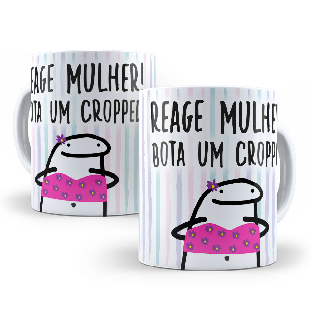Caneca Personalizada 325ml Meme Flork Frase Engraçada 03